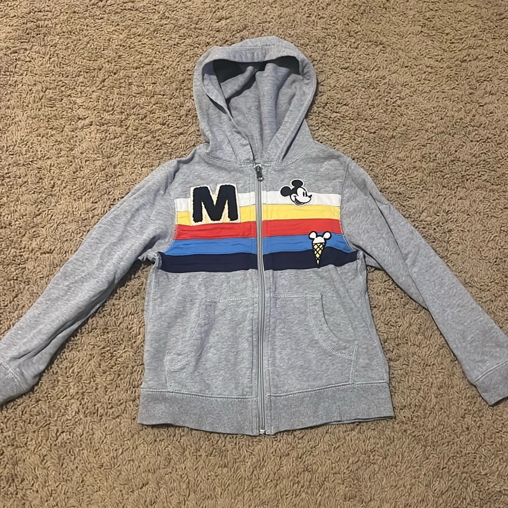 Hanna Andersson Disney Mickey Sweatshirt - size 6-7